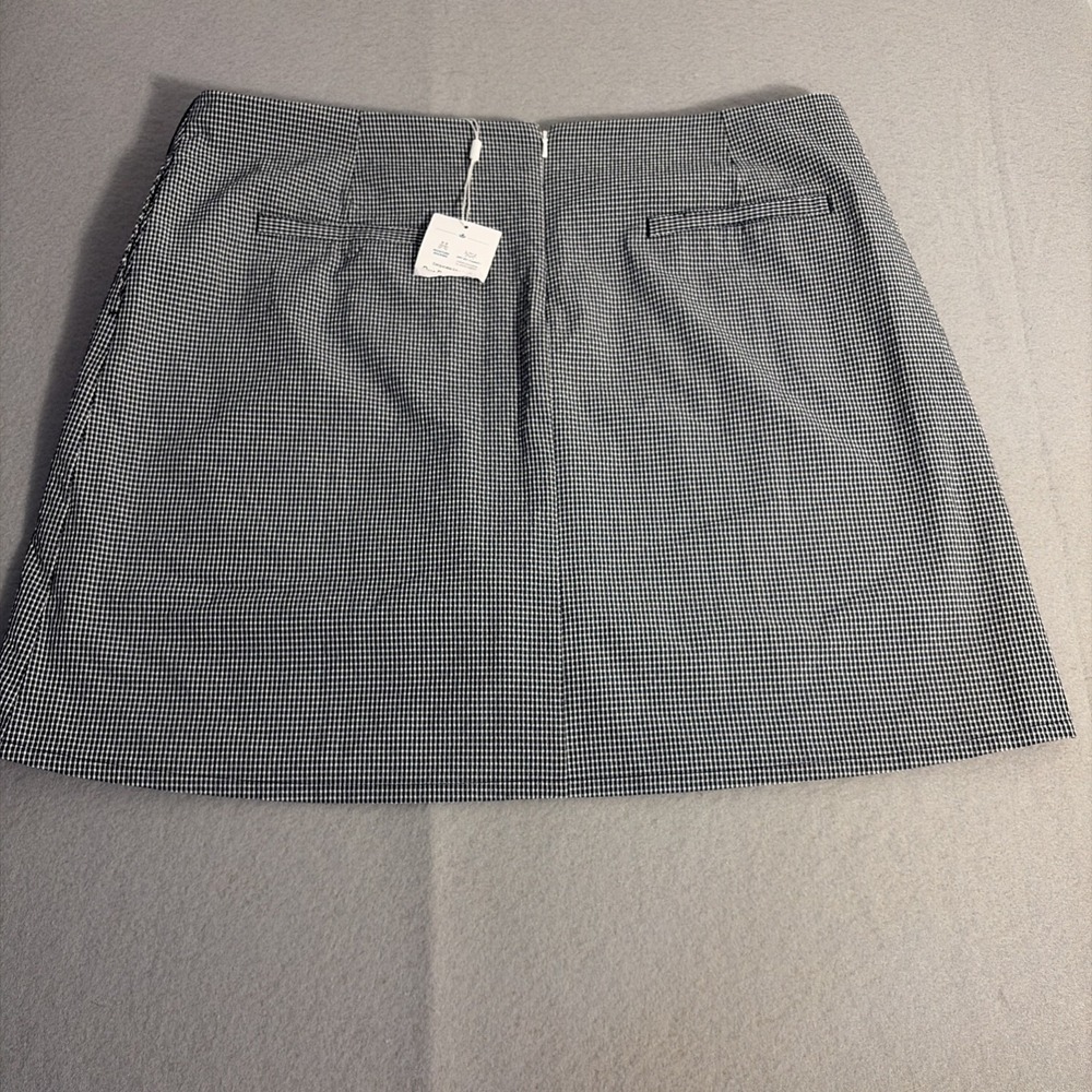 Lady Hagen Skort Women 18 NWT White Navy Blue Seer Sucker Breathable Golf - Picture 7 of 9